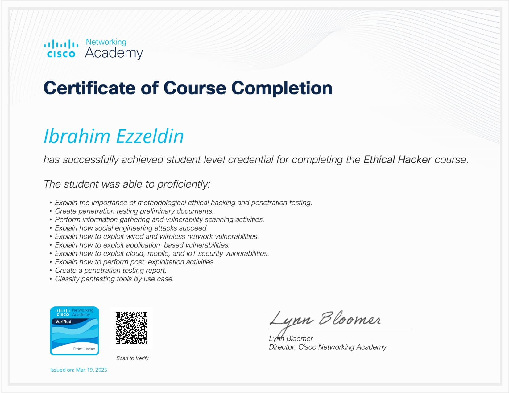 Ethical Hacker